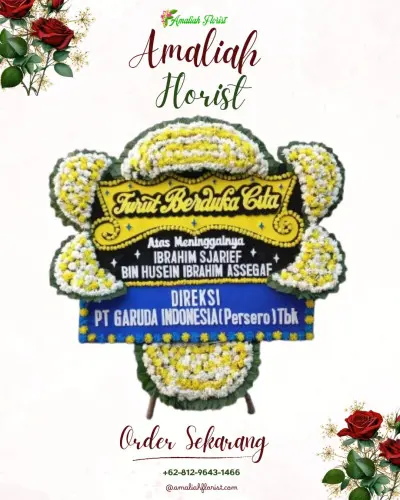 Papan Bunga Duka di Bedahan